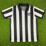 Santos FC, Men's Retro Soccer Jersey, Pele #10