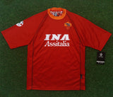 AS Roma, Men's Retro Soccer Jersey, 2000, Totti #10