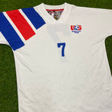 USA, Men´s Retro Soccer Jersey, 1994, Hugo Perez # 7