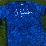 VOE El Salvador, Men's Short Sleeve Jersey, City - Blue