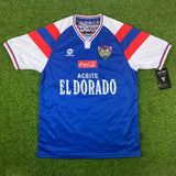 Club Deportivo El Roble, Ilobasco Men's Retro Soccer Jersey, 1994 Blue