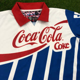 CD FAS, Men's Retro Soccer Jersey, 1987 Coca Cola, Heiman #10