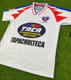 LA Firpo Mens Retro Soccer Jersey, 1997 Taca, Israel Castro Franco #11