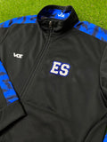 VOE El Salvador, Men's Jacket, Black/Blue Stress
