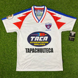 LA Firpo Mens Retro Soccer Jersey, 1997 Taca, Israel Castro Franco #11