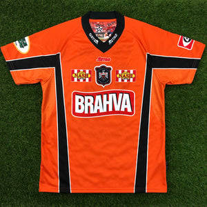 CD Aguila, Men's Retro Soccer Jersey, 2006, Brahva #16