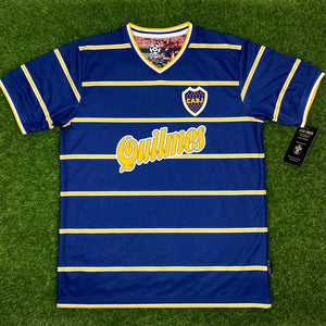 CA Boca Juniors, Men's Retro Soccer Jersey, 1998/99, Riquelme  #10