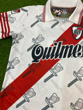 River Plate, Men´s Retro Soccer Jersey, 1998 Ortega #10